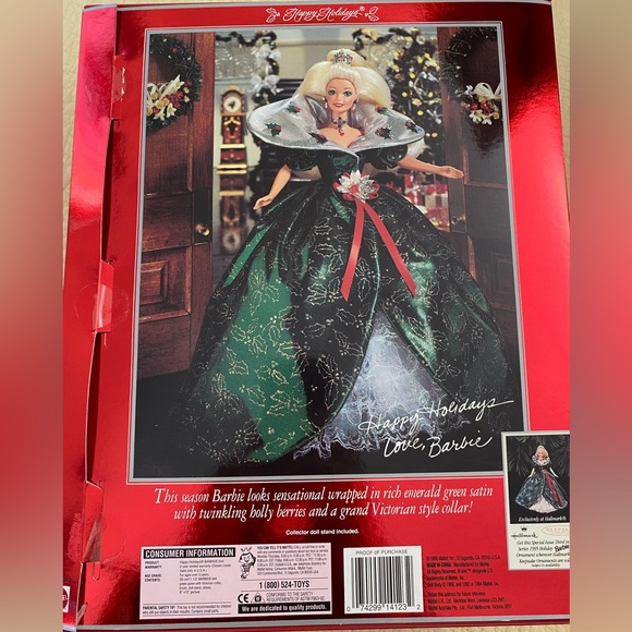 NIB 1995 Holiday Barbie - Picture 4 of 5